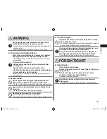 Preview for 151 page of Panasonic ER-GC51 Operating Instructions Manual