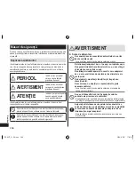 Preview for 246 page of Panasonic ER-GC51 Operating Instructions Manual