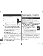 Preview for 250 page of Panasonic ER-GC51 Operating Instructions Manual