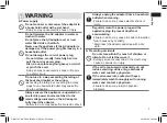 Предварительный просмотр 7 страницы Panasonic ER-GC53 Operating Instructions Manual