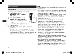 Предварительный просмотр 72 страницы Panasonic ER-GC53 Operating Instructions Manual