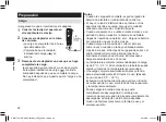 Предварительный просмотр 92 страницы Panasonic ER-GC53 Operating Instructions Manual