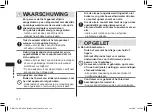 Предварительный просмотр 110 страницы Panasonic ER-GC53 Operating Instructions Manual