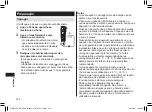 Предварительный просмотр 134 страницы Panasonic ER-GC53 Operating Instructions Manual