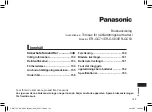 Предварительный просмотр 145 страницы Panasonic ER-GC53 Operating Instructions Manual