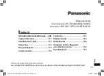 Предварительный просмотр 165 страницы Panasonic ER-GC53 Operating Instructions Manual