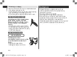 Предварительный просмотр 198 страницы Panasonic ER-GC53 Operating Instructions Manual