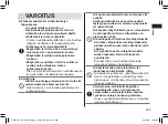 Предварительный просмотр 209 страницы Panasonic ER-GC53 Operating Instructions Manual