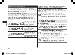 Предварительный просмотр 250 страницы Panasonic ER-GC53 Operating Instructions Manual