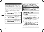 Предварительный просмотр 270 страницы Panasonic ER-GC53 Operating Instructions Manual