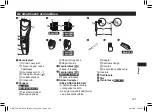 Предварительный просмотр 295 страницы Panasonic ER-GC53 Operating Instructions Manual