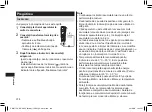 Предварительный просмотр 318 страницы Panasonic ER-GC53 Operating Instructions Manual