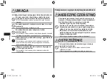 Предварительный просмотр 24 страницы Panasonic ER-GC71 Operating Instructions Manual