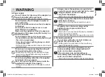 Preview for 5 page of Panasonic ER-GD30 Operating Instructions Manual