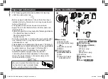 Preview for 8 page of Panasonic ER-GD30 Operating Instructions Manual