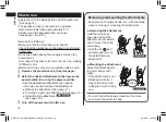 Preview for 10 page of Panasonic ER-GD30 Operating Instructions Manual