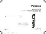 Preview for 32 page of Panasonic ER-GD30 Operating Instructions Manual