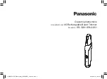 Preview for 1 page of Panasonic ER-GD51 Operating Instructions Manual