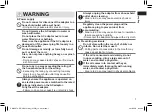 Preview for 7 page of Panasonic ER-GD51 Operating Instructions Manual