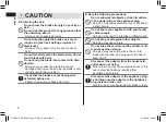 Preview for 8 page of Panasonic ER-GD51 Operating Instructions Manual