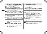 Preview for 44 page of Panasonic ER-GD51 Operating Instructions Manual