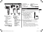 Preview for 47 page of Panasonic ER-GD51 Operating Instructions Manual