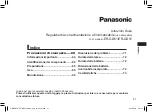 Preview for 57 page of Panasonic ER-GD51 Operating Instructions Manual