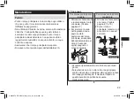 Preview for 69 page of Panasonic ER-GD51 Operating Instructions Manual