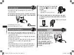 Preview for 86 page of Panasonic ER-GD51 Operating Instructions Manual