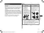 Preview for 87 page of Panasonic ER-GD51 Operating Instructions Manual