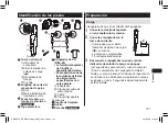 Preview for 101 page of Panasonic ER-GD51 Operating Instructions Manual