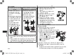 Preview for 106 page of Panasonic ER-GD51 Operating Instructions Manual