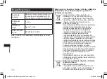 Preview for 110 page of Panasonic ER-GD51 Operating Instructions Manual