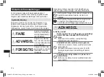 Preview for 114 page of Panasonic ER-GD51 Operating Instructions Manual