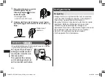 Preview for 122 page of Panasonic ER-GD51 Operating Instructions Manual