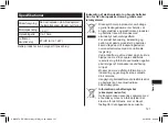 Preview for 127 page of Panasonic ER-GD51 Operating Instructions Manual