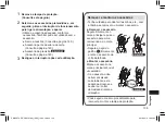 Preview for 139 page of Panasonic ER-GD51 Operating Instructions Manual