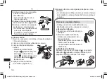 Preview for 142 page of Panasonic ER-GD51 Operating Instructions Manual