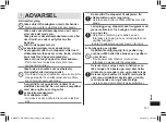 Preview for 151 page of Panasonic ER-GD51 Operating Instructions Manual