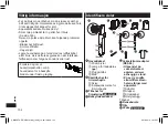 Preview for 154 page of Panasonic ER-GD51 Operating Instructions Manual