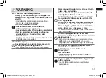 Preview for 167 page of Panasonic ER-GD51 Operating Instructions Manual