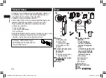 Preview for 188 page of Panasonic ER-GD51 Operating Instructions Manual