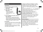 Preview for 189 page of Panasonic ER-GD51 Operating Instructions Manual