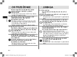 Preview for 202 page of Panasonic ER-GD51 Operating Instructions Manual