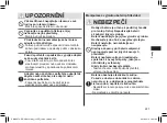 Preview for 221 page of Panasonic ER-GD51 Operating Instructions Manual