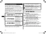 Preview for 236 page of Panasonic ER-GD51 Operating Instructions Manual