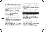 Preview for 260 page of Panasonic ER-GD51 Operating Instructions Manual