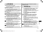 Preview for 275 page of Panasonic ER-GD51 Operating Instructions Manual