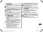 Preview for 293 page of Panasonic ER-GD51 Operating Instructions Manual