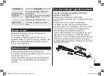 Preview for 161 page of Panasonic ER-GD61 Operating Instructions Manual